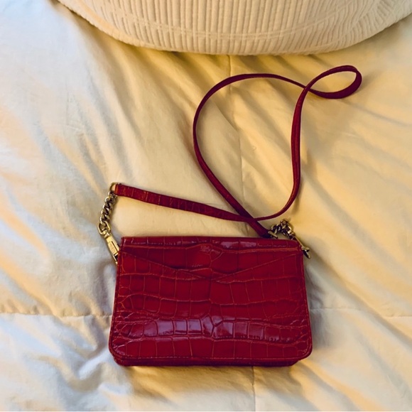 EUC, Like New!Mark Cross Croc embossed Bag - Picture 8 of 9